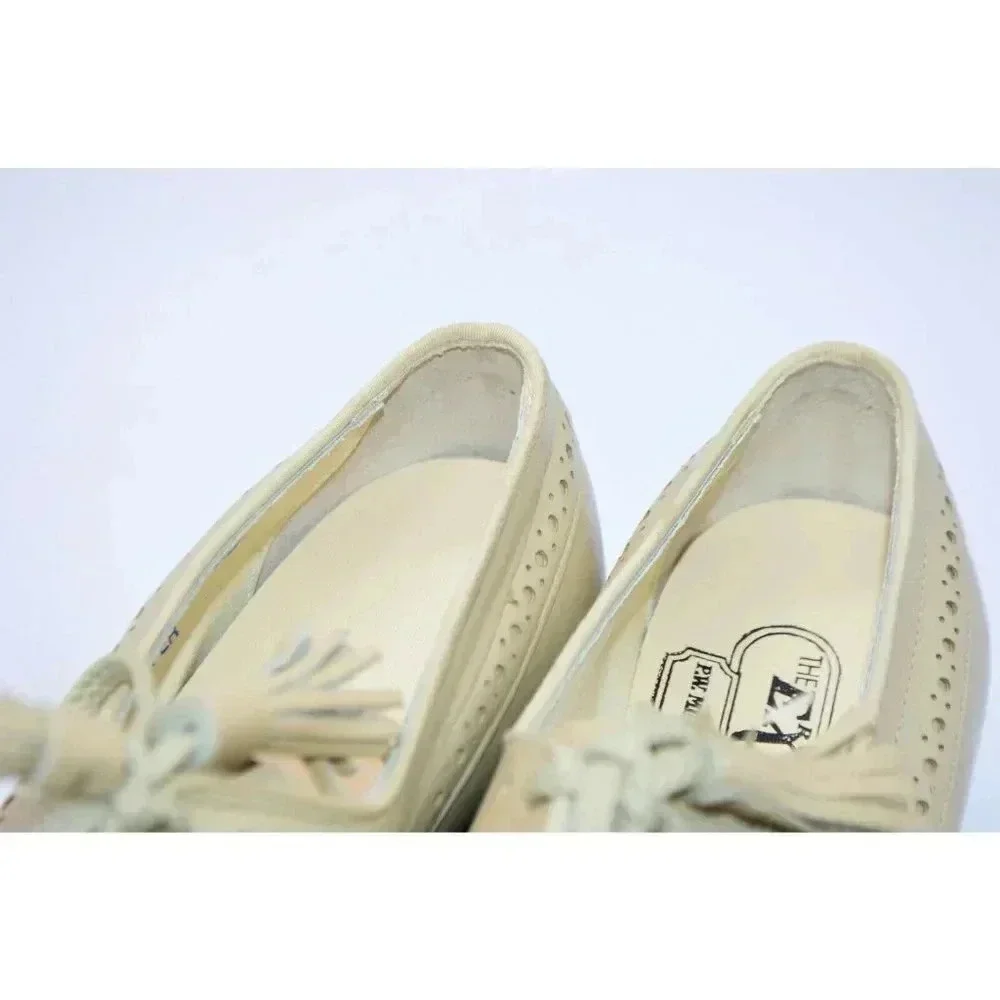 P. W. Minor Orthopedic Beige Lace Up Comfort Shoe